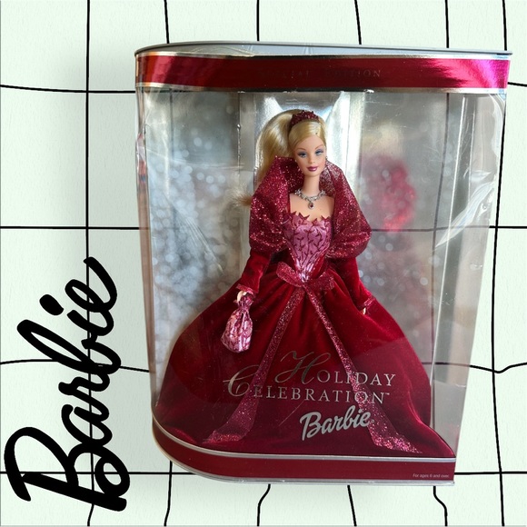 2002 Holiday Barbie Doll by Mattel [56209] - Picture 1 of 7